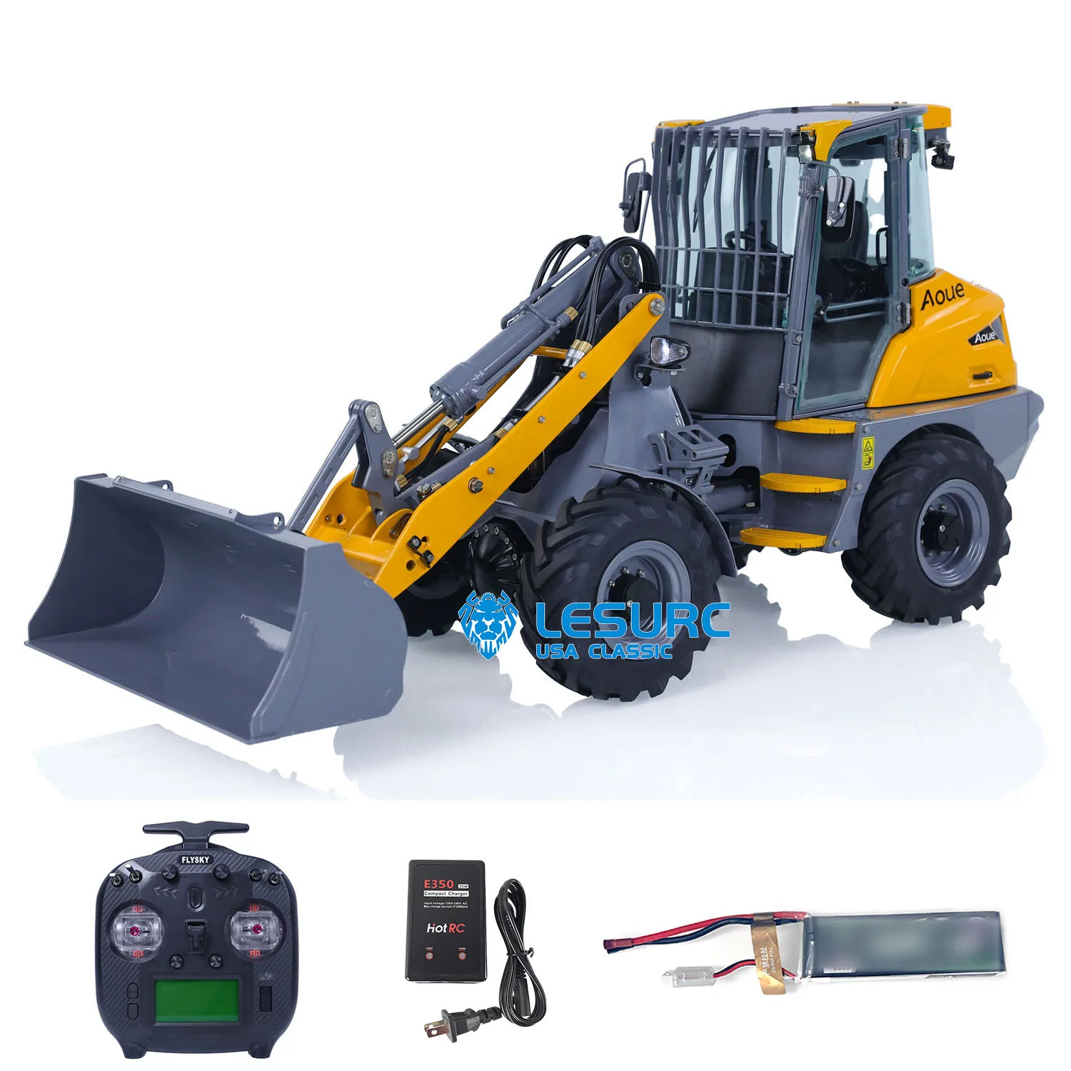 LESU 1/14 AOUE MCL8 Гидравлический радиоуправляемый погрузчик Радиоуправление RTR DIY