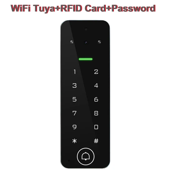 

IP65 Водонепроницаемая Wi-Fi Tuya App Система контроля доступа к двери со смартфоном Видеодомофон