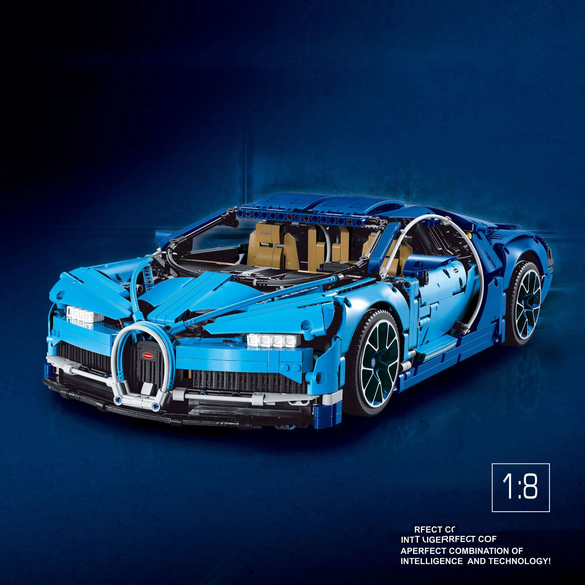 

4031 шт., супергоночный автомобиль, модель в масштабе 1:8, статические строительные блоки, 42083 деталей, детские игрушки для детей, подарки на ден...