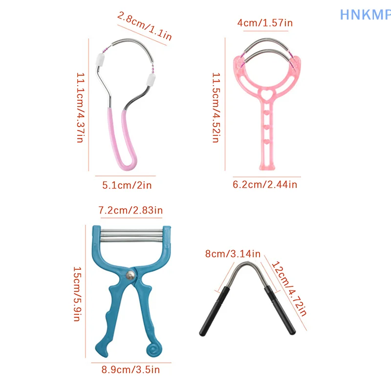 Ручной эпилятор для удаления волос на лице безопасный ручной пружинный