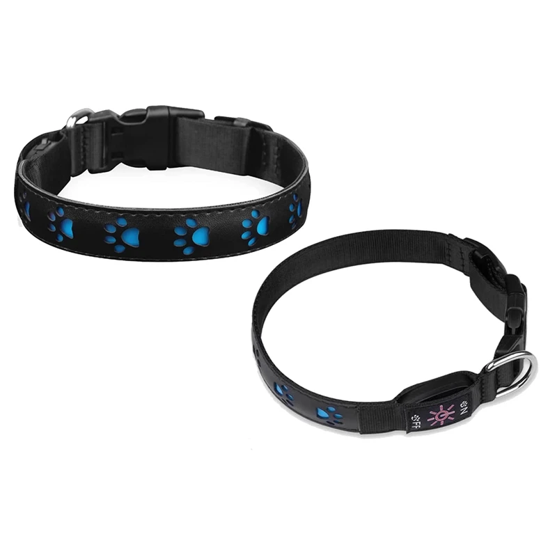 

LED Light Collar For Dogs, Rechargeable Dog Collar, Luminous Collar 7 Colour Changing Collar For Dogs
