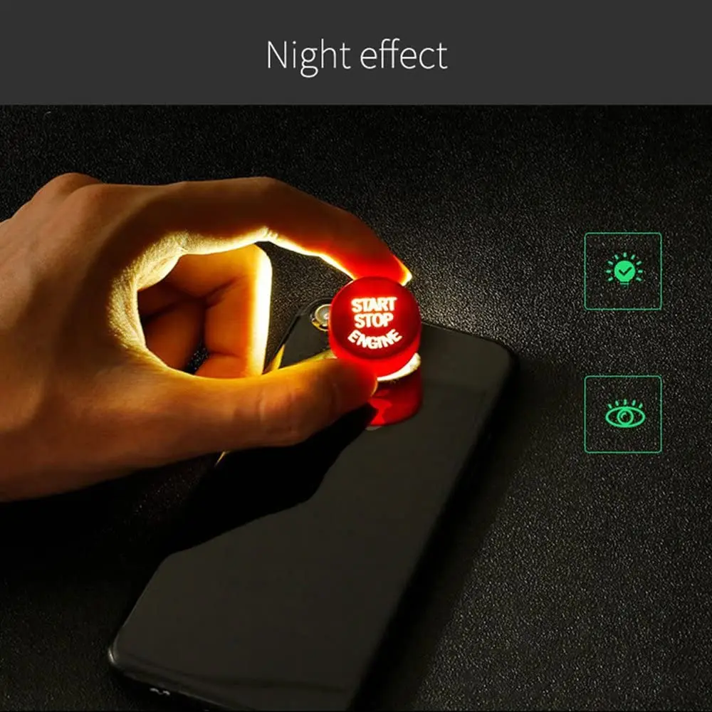 

Блестящая красная кнопка включения и остановки двигателя автомобиля для BMW F30, F10, F34, F15, F25, F48, X1, X3, X4, X5, X6