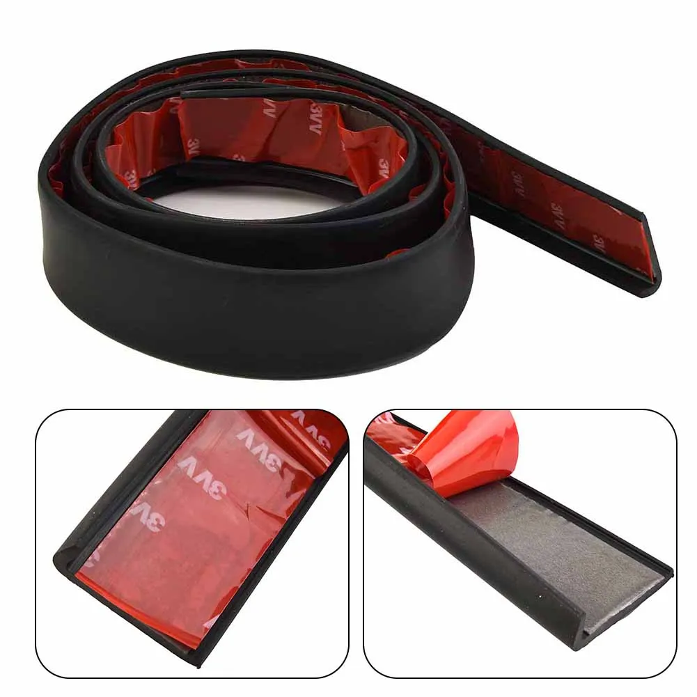 

150*4.5cm Fender Flare Trim Universal Car Wheel Arch Trim Fender Flares Rubber Anti-collision Protective Lip Strips Car Access