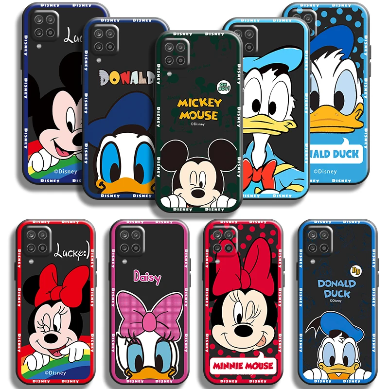 

Disney Mickey Minnie Mouse Phone Case for Samsung Galaxy M52 M51 M31S M31 M32 M30S M22 M20 M12 M11 Funda Soft TPU Carcasa