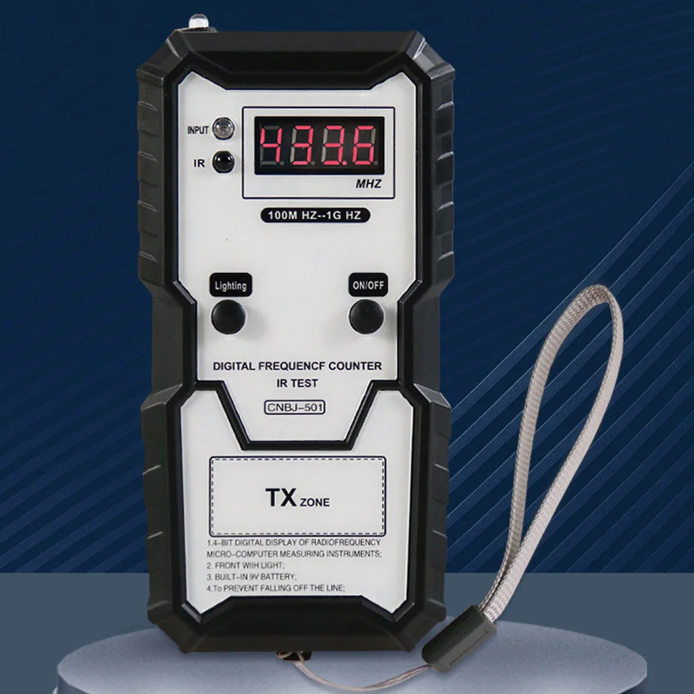 Цифровой Инфракрасный тестер частоты 100 м-1 ГГц 4-значный Портативный