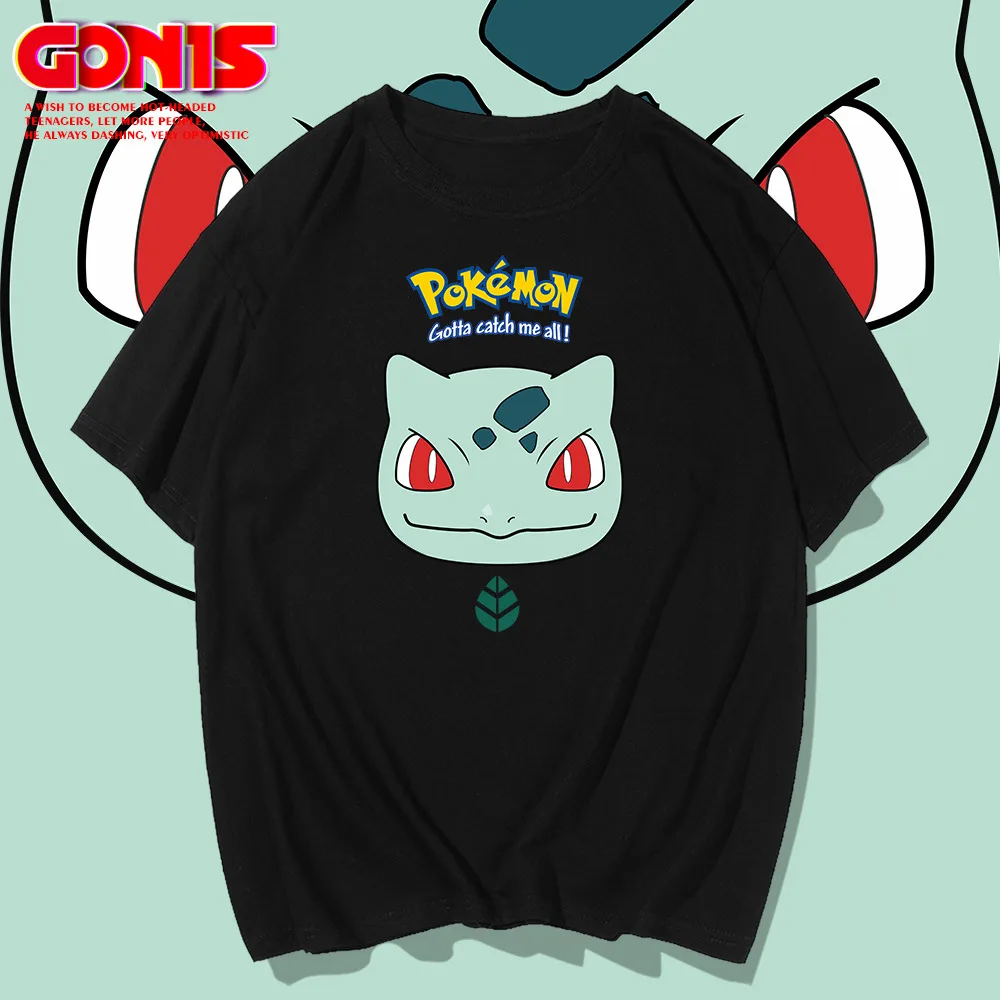 

Pokémon Anime Peripheral Aesthetic Clothes Woman Tshirts Aesthetic Clothes Sweethearts Outfit Oversized T Shirt
