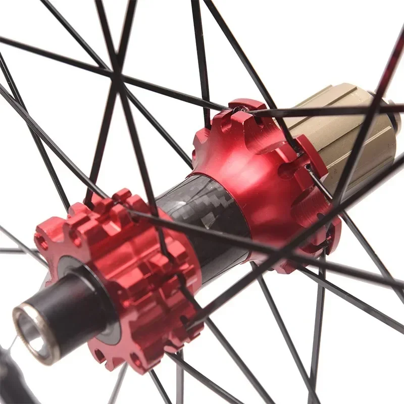 Комплект колес для шоссейного велосипеда с перекрестной границей 700C 40/50 мм