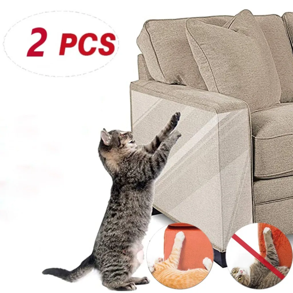 2pcs Pet Goods for Cats Furniture Scratching Post Sofa Scraper Toys Supplies Scrapers Accessories Anti-scratch Cat Products Home