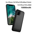 Чехол для зарядного устройства для iPhone 11 Pro Max, чехол для iPhone 12 Pro Max 12mini 12 Pro, внешний аккумулятор, внешний зарядный чехол