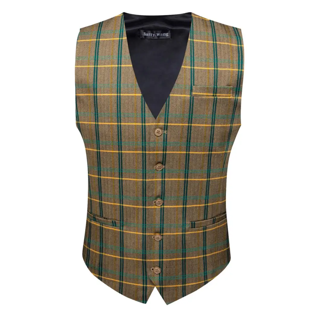 Рисунок 2 - Дизайнерский мужской жилет коричневый