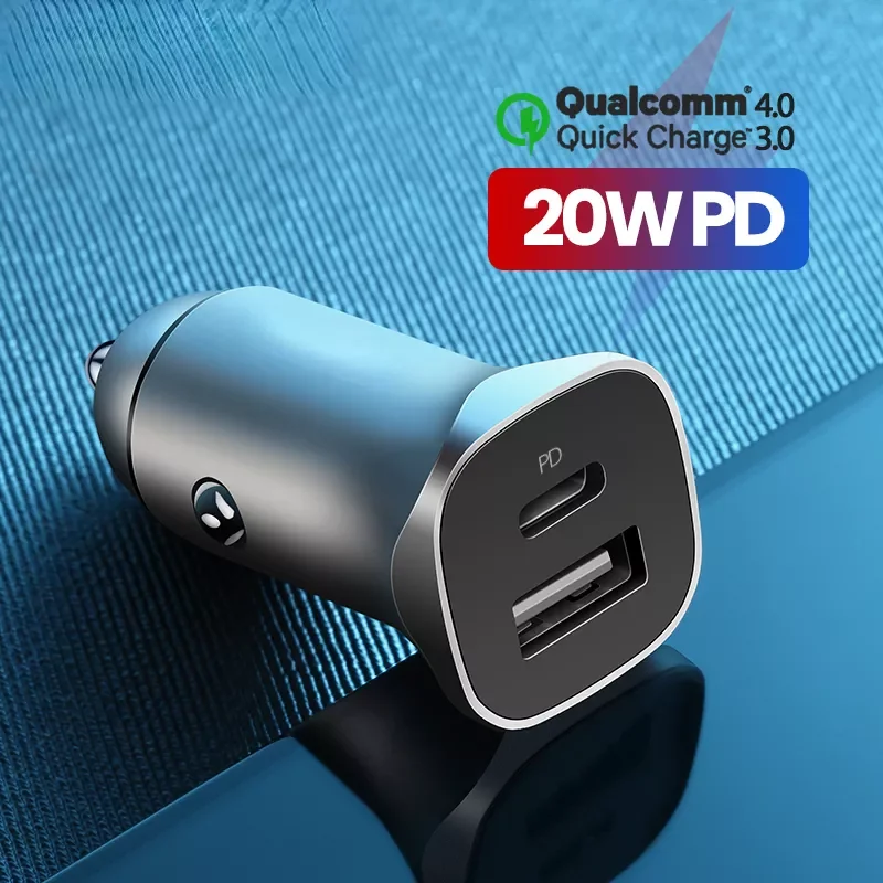 

Автомобильное зарядное устройство с портом USB Type-C, 13-12 дюймов