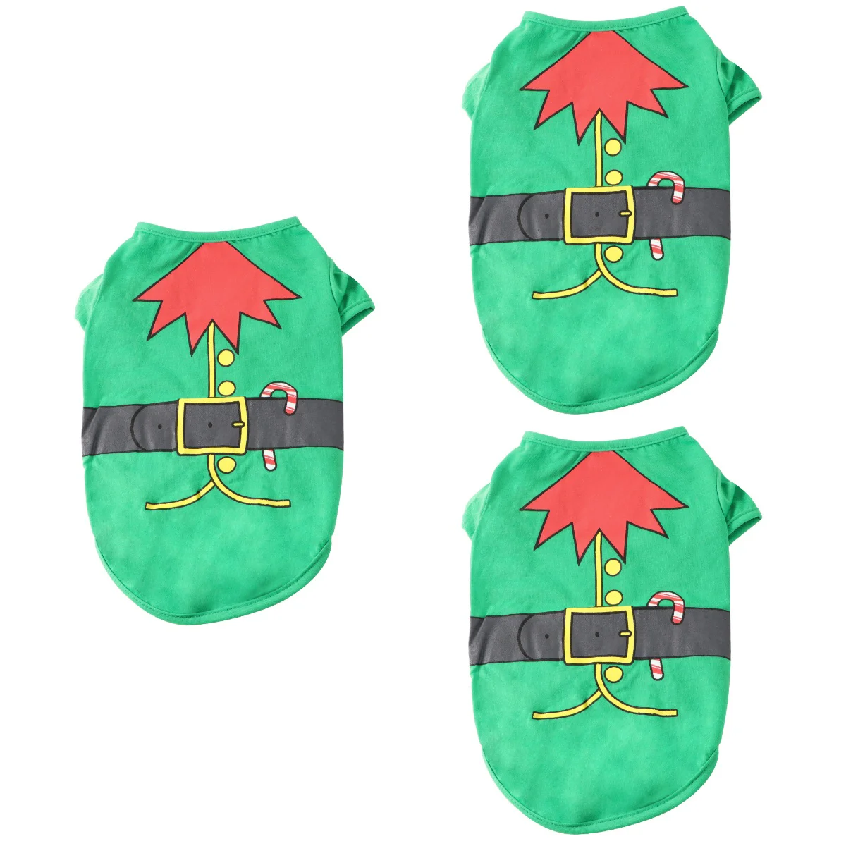 

Dog Christmas Pet Elf Outfit Party Cloth Clothes Puppy Costume Suit Coat Apparel Dresssweateroutfitshoodies Holiday Gifts