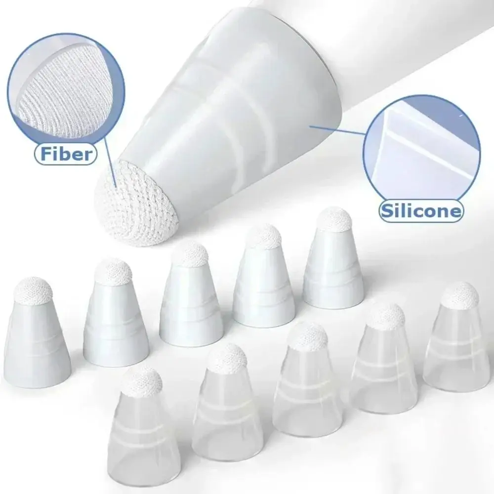 5 шт. силиконовые наконечники для стилуса сменный наконечник из волокна