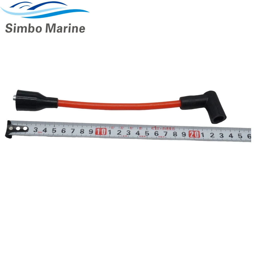 5 шт. 9 дюймов провод свечи зажигания для Mercury Mercruiser 150 175 200 HP 813715 A1 90816A25 93475A25 Sierra