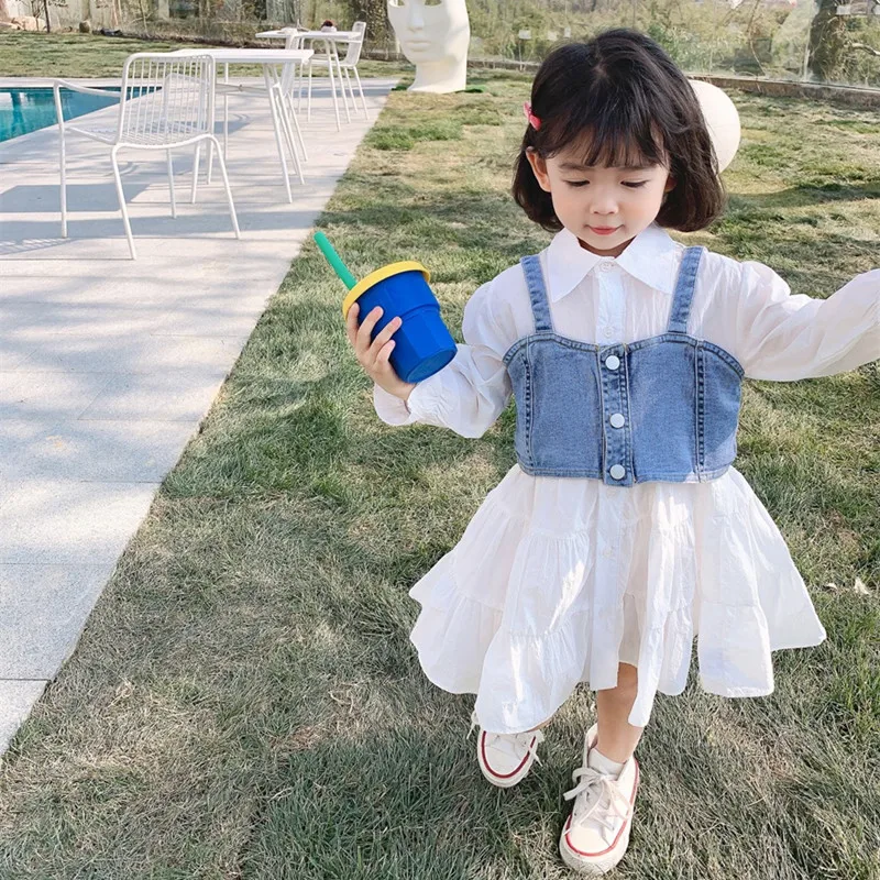 

Джинсовый жилет для девочек 2-7 лет