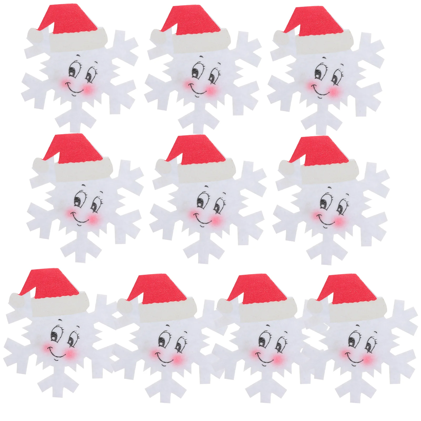 

Christmas Cup Coasters Snowflake Pad Table Matcoffee Coaster Placemat Tableware Decorative Trivet Teapot Insulation Dinner