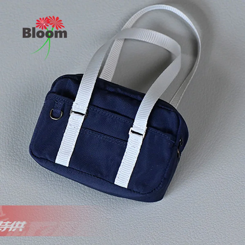 

1/6 Mini JK Uniform Japanese Student Portable Commuter Bag Model for 12 Inch TBLeague Action Figure Body Props