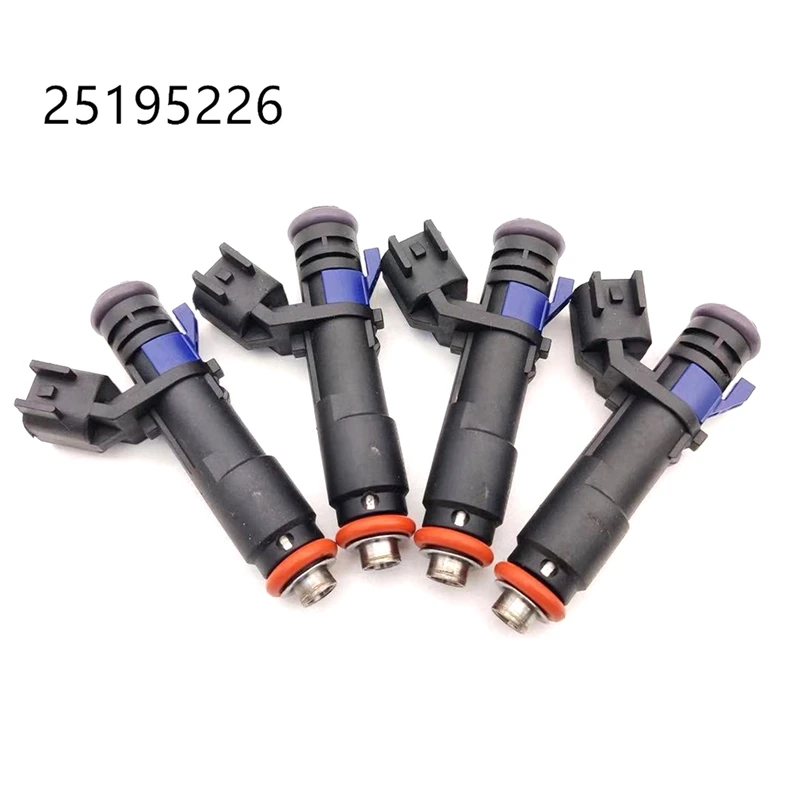 4 шт. топливный инжектор 25195226 H176G0G114 аксессуары Запчасти для 4-отверстия форсунки