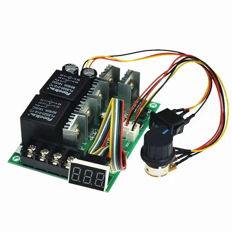 Контроллер скорости ШИМ цифровой дисплей двигателя постоянного тока 0 ~ 100%
