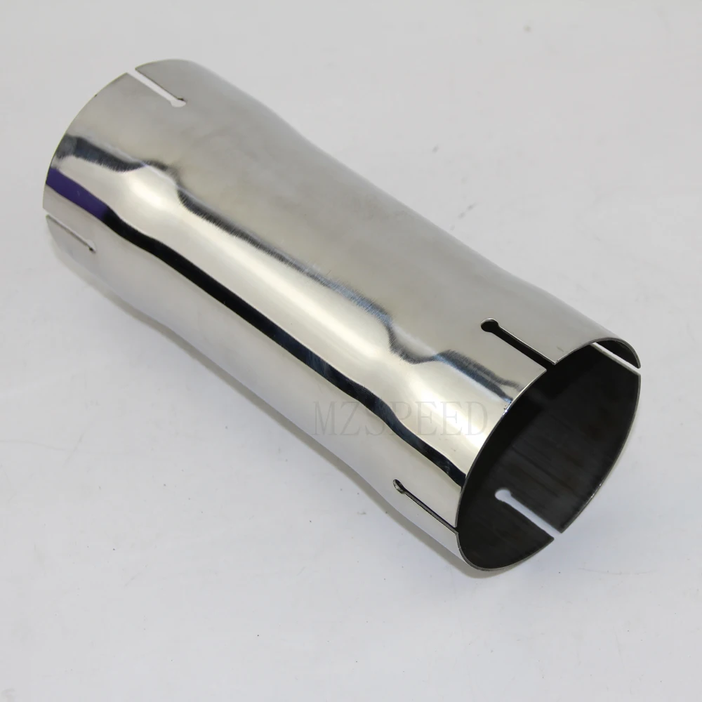 

304 stainless steel 51/63/70/76 mm on the nozzle clamp type round pipe with a total length of 200 mm