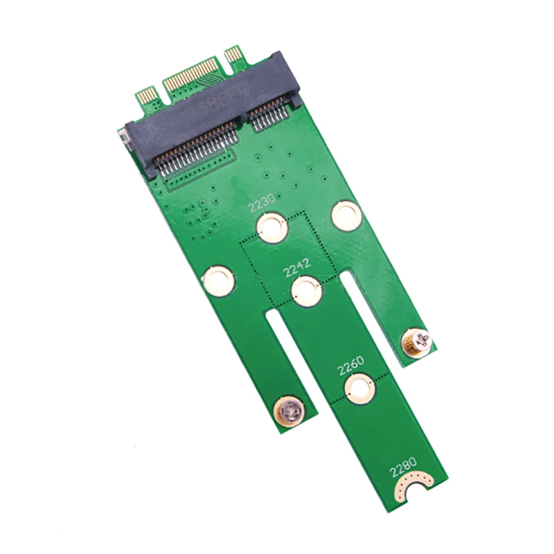 Конвертер-адаптер NGFF M.2 B Key to MSATA Mini PCI-E PCI-Express SATA 3.0 SSD для 2242/2260