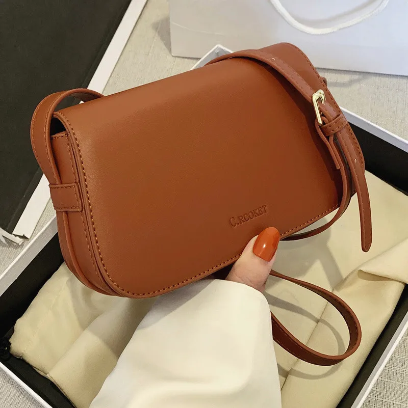 

Popular Bags 2022 Summer New Fashion Ladies Luxury High Quality Casual Simple Versatile One Shoulder Messenger Small Square Bag
