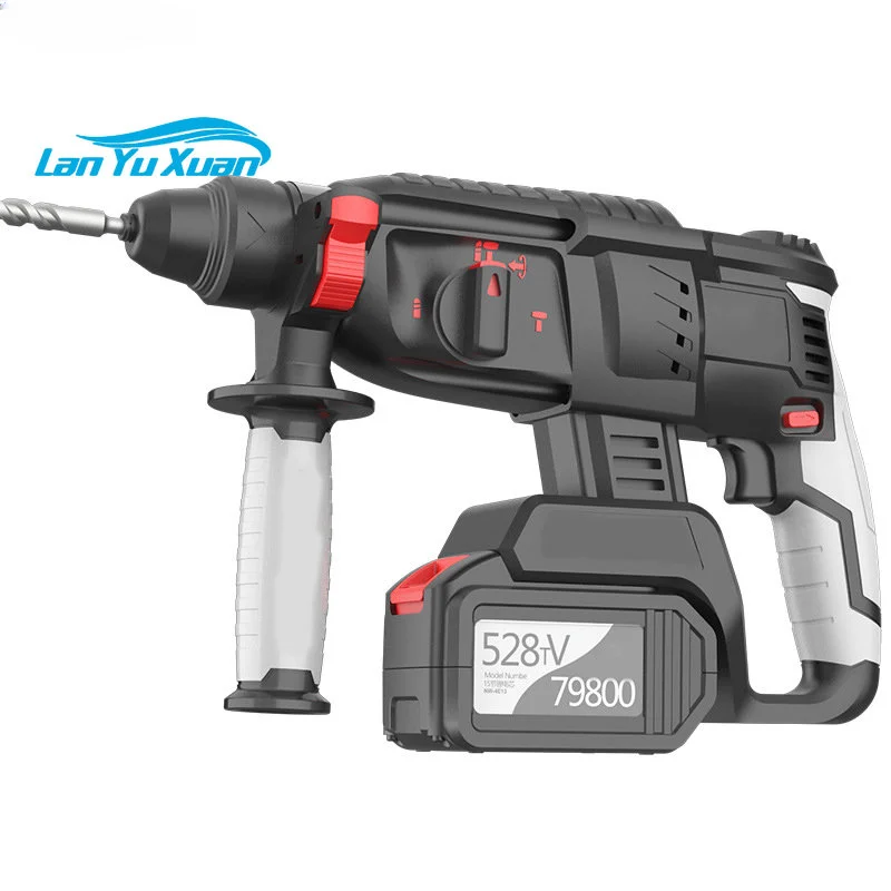 

Industrial brushless charging electric tool Impact drill machine power hammer Lithium battery jack power hammer drills