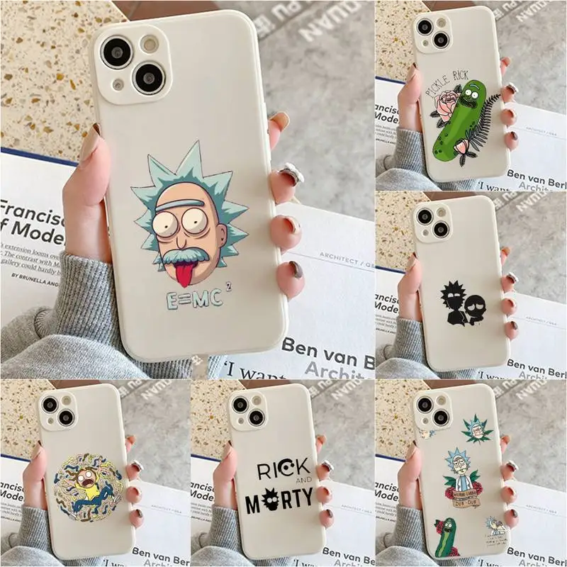 

Ricks And Morties Phone Case For Iphone 7 8 Plus X Xr Xs 11 12 13 Se2020 Mini Mobile Iphones 14 Pro Max Case