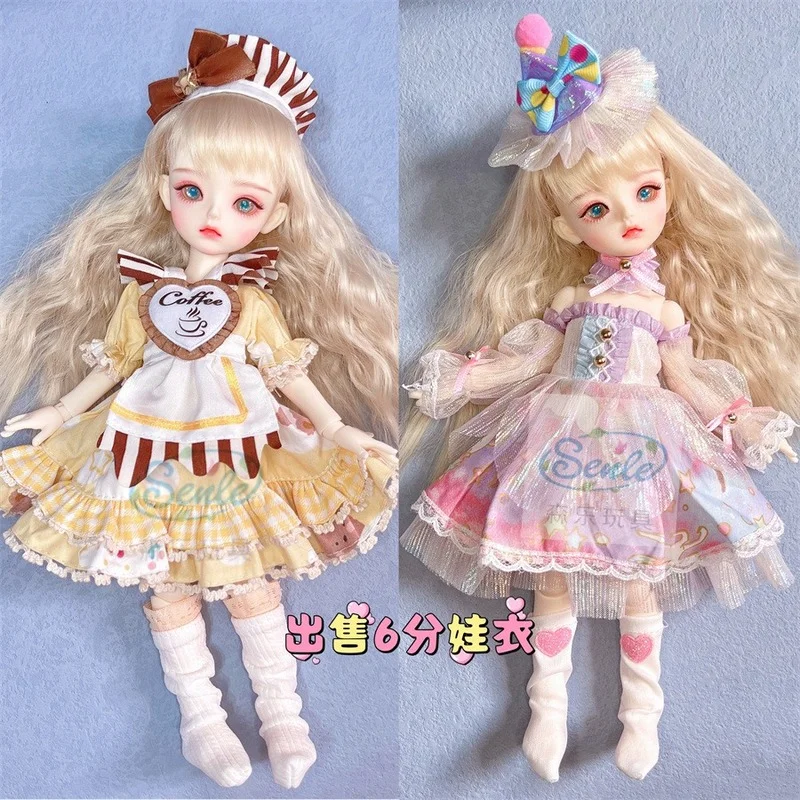 

1/6 Bjd Doll Dressup Clothes Set 30cm Doll Dress Dress Uniform Outfit
