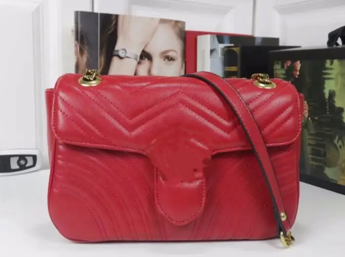 

5 colors Women shoulder bags women chain crossbody bag fashion quilted heart leather handbags female famous designer purse 26CM