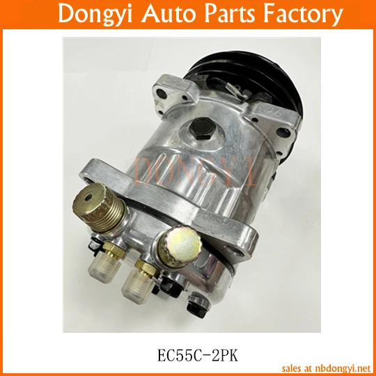 Компрессор переменного тока EC55C-2PK EC55C 2PK VOE 11412633 ВОЭ 14518640 15082727 11412631