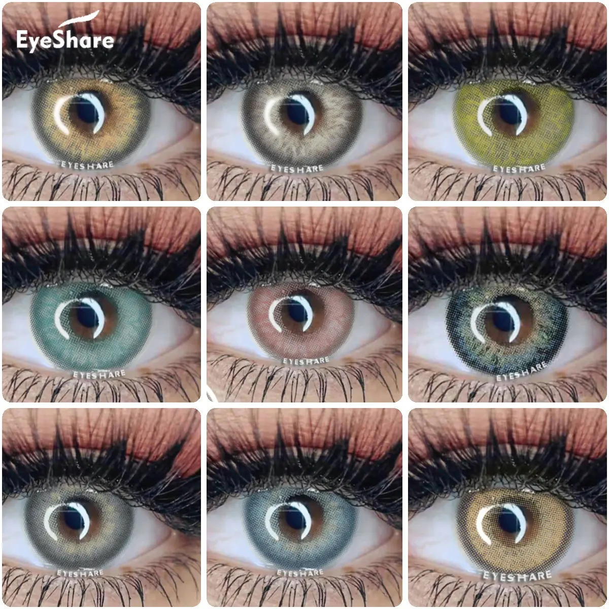 

AMARA Color Contact Lenses for Eyes Natural Brown Lenses Beauty Fashion Lense Gray Lenses Green Contact Lenses Lentes