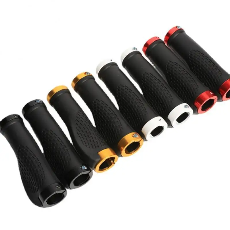 

Aluminium Alloy Handlebars For Mountain Road Bike Bicycle Gauntlet Anti-Skid Rubber Bicycle Skid-Proof Grips Bike Accessories