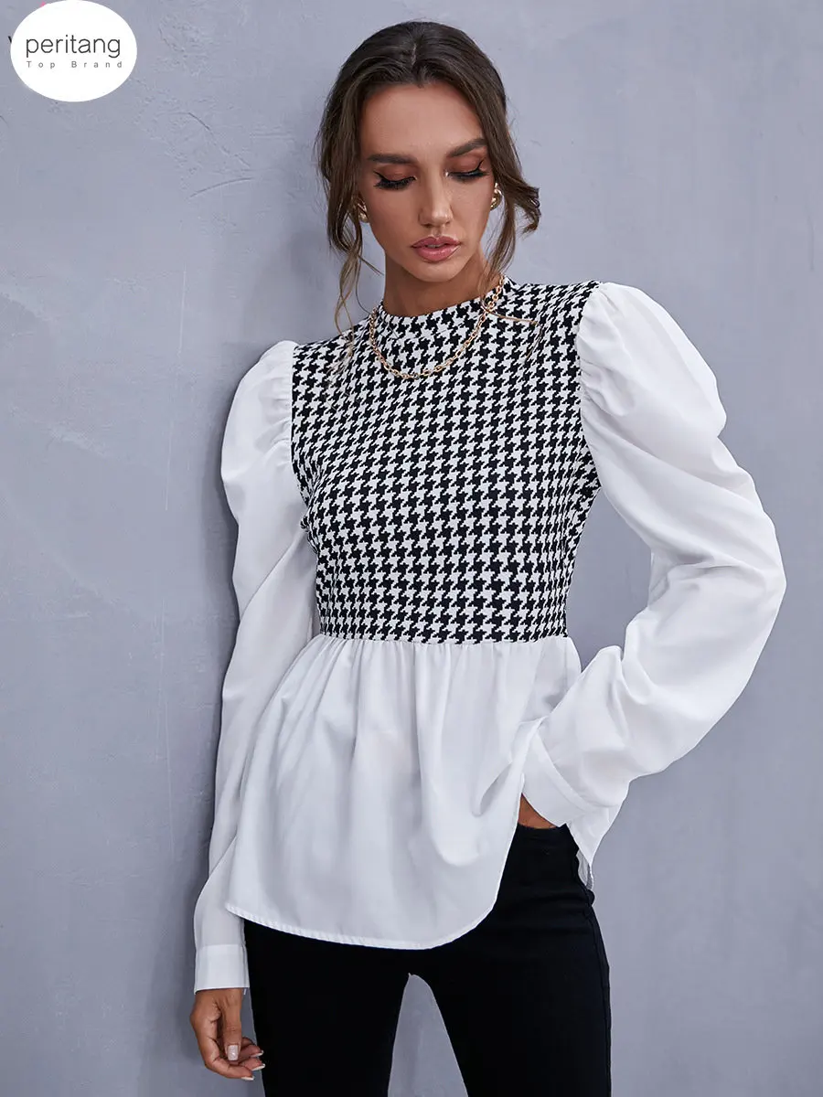 

Blouses Autumn Women Striped Loose Blouse Fashion Lady Off Shoulder Tops Lace Up Shirts Female Elegant Blouses Long Sleeve Chic