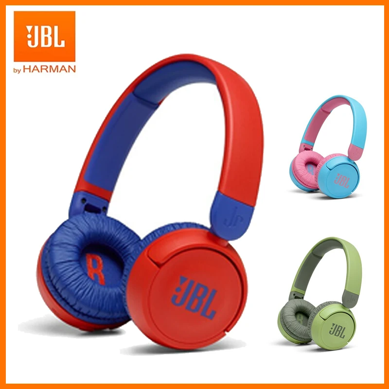 JBL JR310BT Wireless Bluetooth Headphones Bass Music Earphone With Mic For Children Learing Sport Hearing Protection Earphones