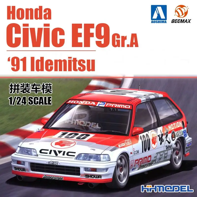 

BEEMAX BX24018 1/24 Honda Civic EF9 Gr.A 91 Idemitsu