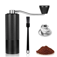 manual coffee grinder espresso bean grinder stainless steel burr grinder manual freshly ground coffee portable coffee machine