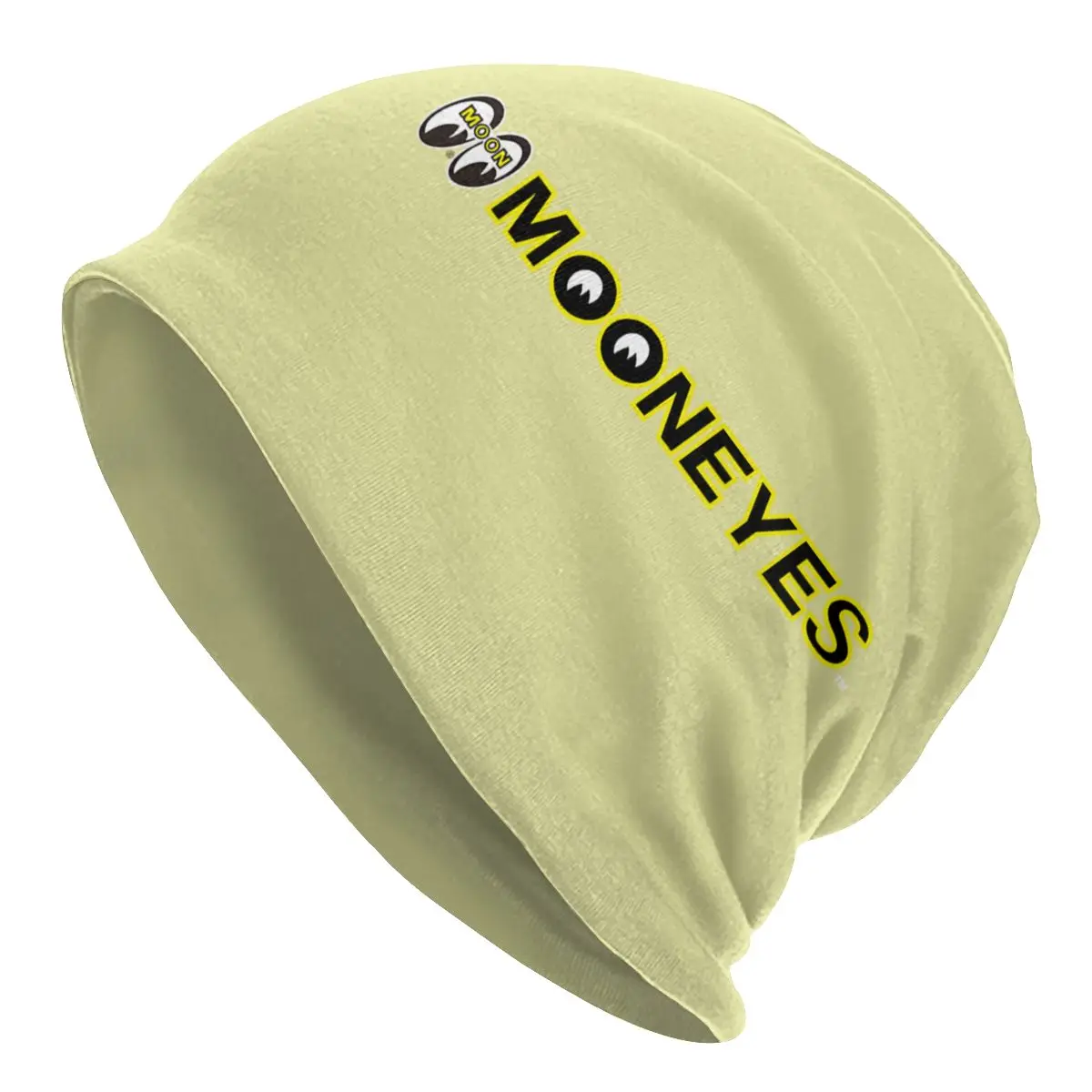 

LogoMooneyes Logo Cool Cartoon Cap Hip Hop Autumn Winter Street Skullies Beanies Hats Spring Warm Dual-use Bonnet Knitting Hats
