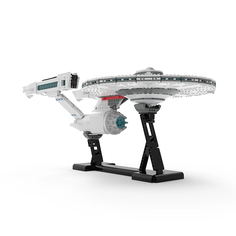 

Buildmoc Star Trek USS Enterprise NCC-1701-A Space Ship Model Building Blocks Bricks Toys