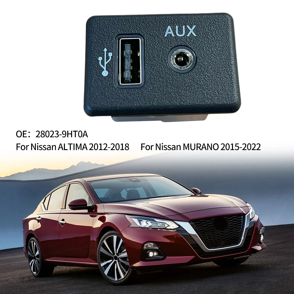 

Audio Socket Plug / Charging / USB Port For Nissan MURANO/ALTIMA 2012-2022 28023-9HT0A Exclusive Pin Connector