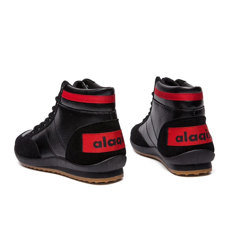 Sneakers Men Walking Shoes Breathable Comfortable PU Flats Shoes Outdoor Sports Footwears Lace-up