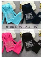 womens elegant velvet tracksuit two piece set women sexy hooded long sleeve top and pants bodysuit suit