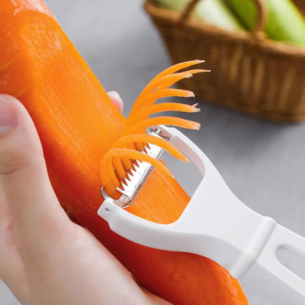 

Kitchen Vegetable PeelerHousehold Multiple-Function Fruit And Vegetable Peeler Melon And Fruit Hanging Peeler Household Gadgets