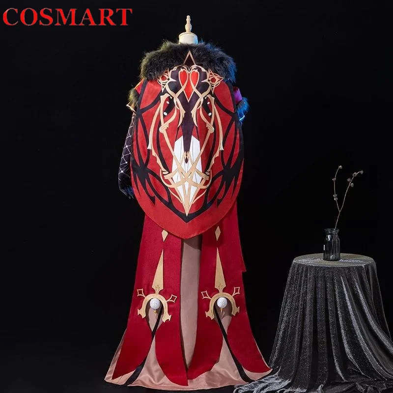 Костюм для косплея COSMART Genshin Impact La Lady злодей костюм на Хэллоуин вечеринки женщин и