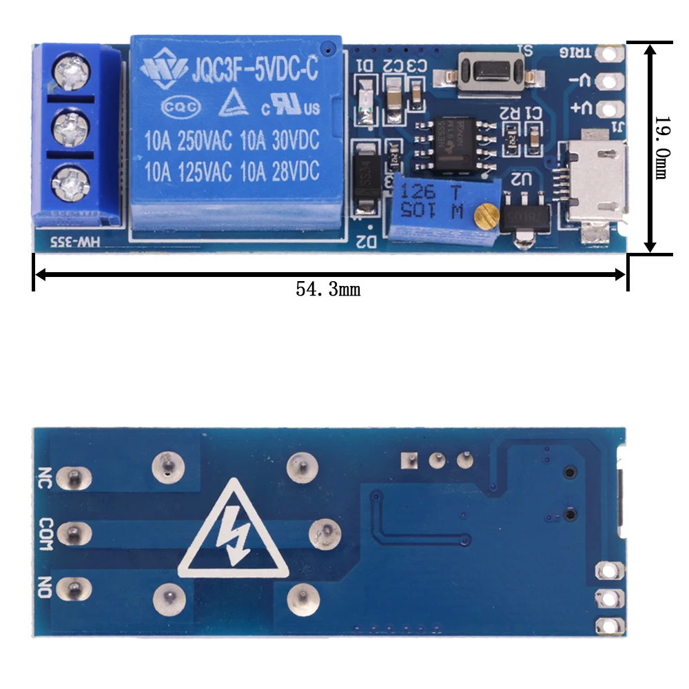 DC 6-30 в Поддержка Micro USB 5 В светодиодный дисплей Автоматизация быстрое управление