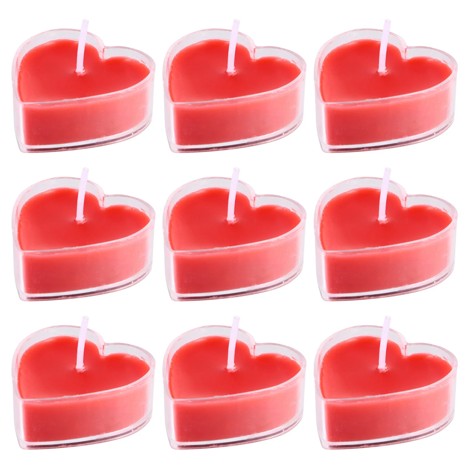 

9 Pcs Proposal Christmas Tea Wax Wedding Decor Fragrance Smokeless Light Tealight Christmas Decors Home