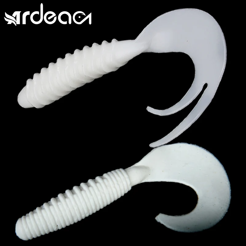 

Ardea Grub Tails Soft Bait 75mm76mm Curl Worm Silicone Wobbler Jig Swimbait Artificial Rubber Long Tail Lure Bass Fishing Tackle