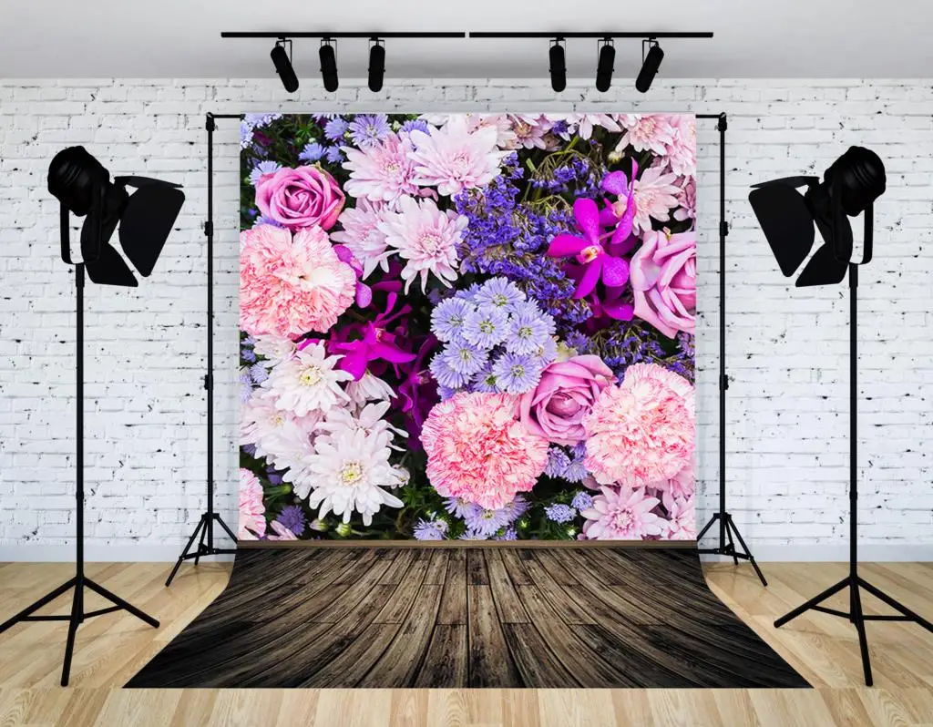 

SHUOZHIKE Landscape Tracery Wall Valentine's Day Homemade Flooring Background Photos and Newborns Photography VT-33