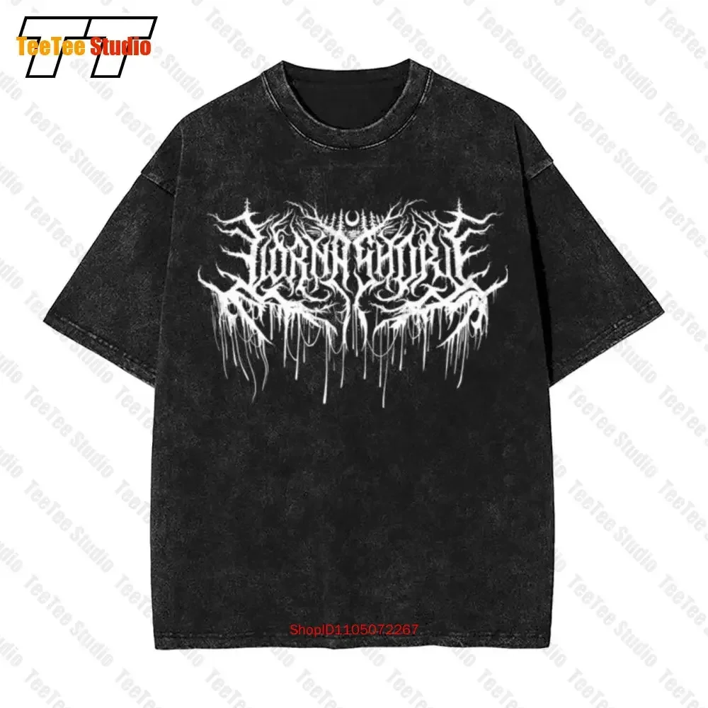 Фото Винтажная футболка большого размера Lorna Shore Metal Music Drip 50X4 №1