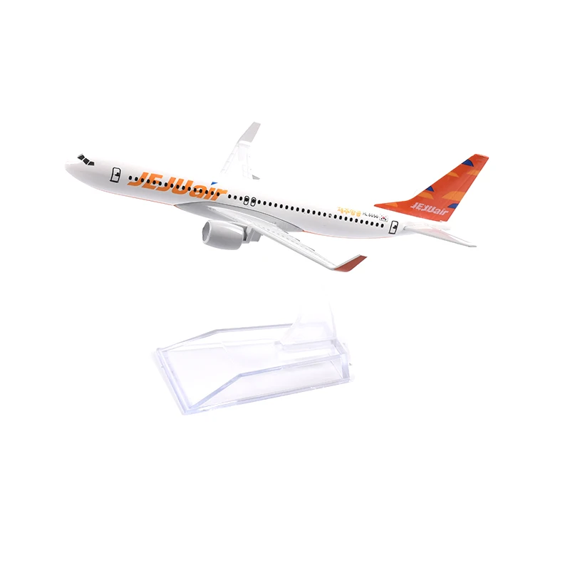 JASON TUTU 16 СМ Корея JEJUAIR авиакомпании Боинг 737 модель самолета Литые металлические